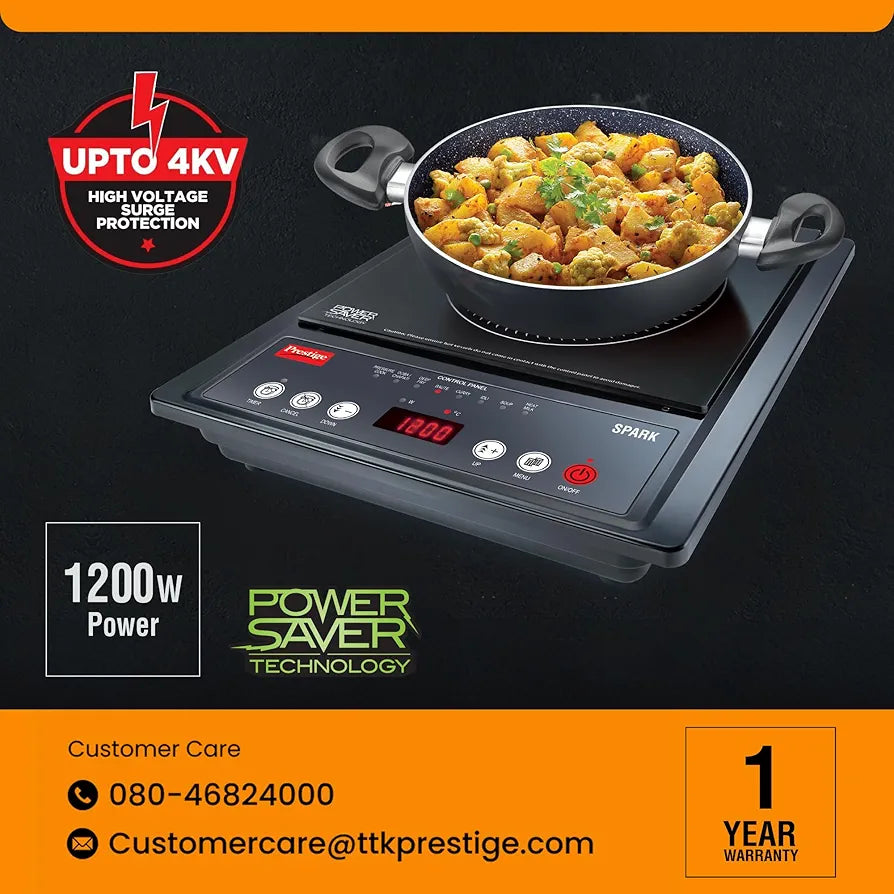 Prestige Spark 1200 W Induction Cooktop