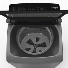 Whirlpool 6.5 Kg 4 Star StainWash Fully-Automatic Top Loading Washing Machine (STAINWASH PRO H 6.5, Shiny Grey, In-Built Heater)