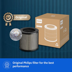 Philips FY0910/30 Genuine HEPA + Active Carbon Replacement Filter for Air Purifier AC0950, AC0951, AC0830