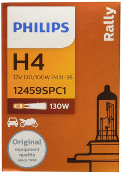 Philips 12459SPC1 Rally H4 Headlight Bulb (130/100W) PACK OF 1