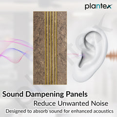 Plantex Louvers Panel for Wall/8 Feet Wall Panels/3D Charcoal Panel for Interior Walls Decor - Pack of 10 Covers - 80 Sq. Ft, Size-1 Feet x 8 Feet (WD-2203)-5