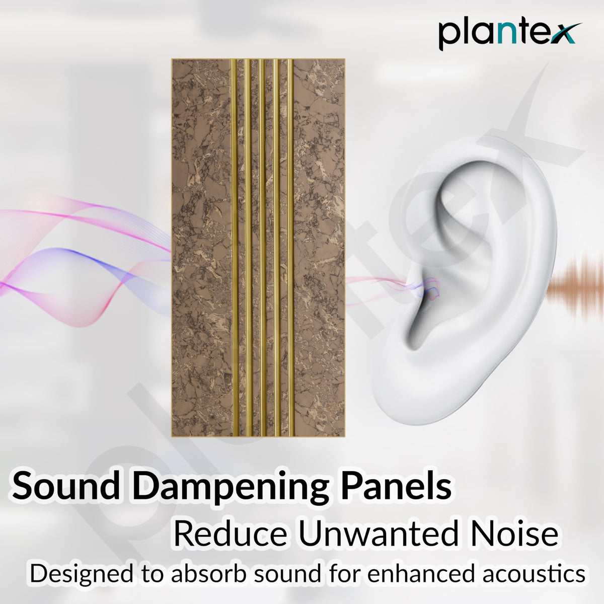 Plantex Louvers Panel for Wall/8 Feet Wall Panels/3D Charcoal Panel for Interior Walls Decor - Pack of 10 Covers - 80 Sq. Ft, Size-1 Feet x 8 Feet (WD-2203)-5