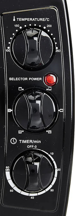 Prestige POTG 19 PCR 19 Liters Oven Toaster Grill, Black
