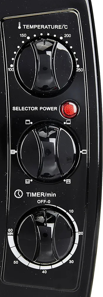 Prestige POTG 19 PCR 19 Liters Oven Toaster Grill, Black