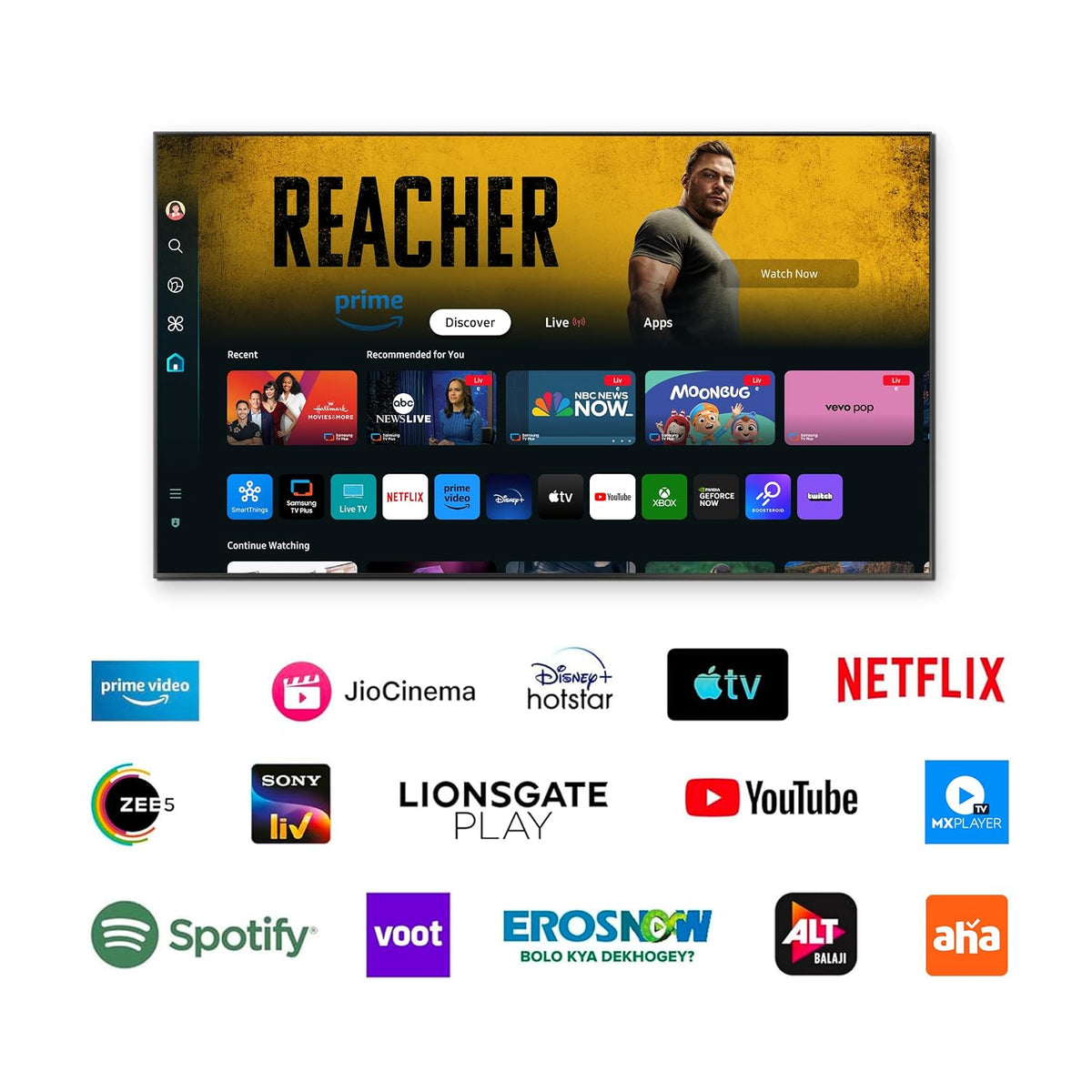 Samsung 138 cm (55 inches) Neo-QLED 4K Mini LED QNX1D Series AI Smart TV QA55QNX1DAULXL (Graphite Black)-3