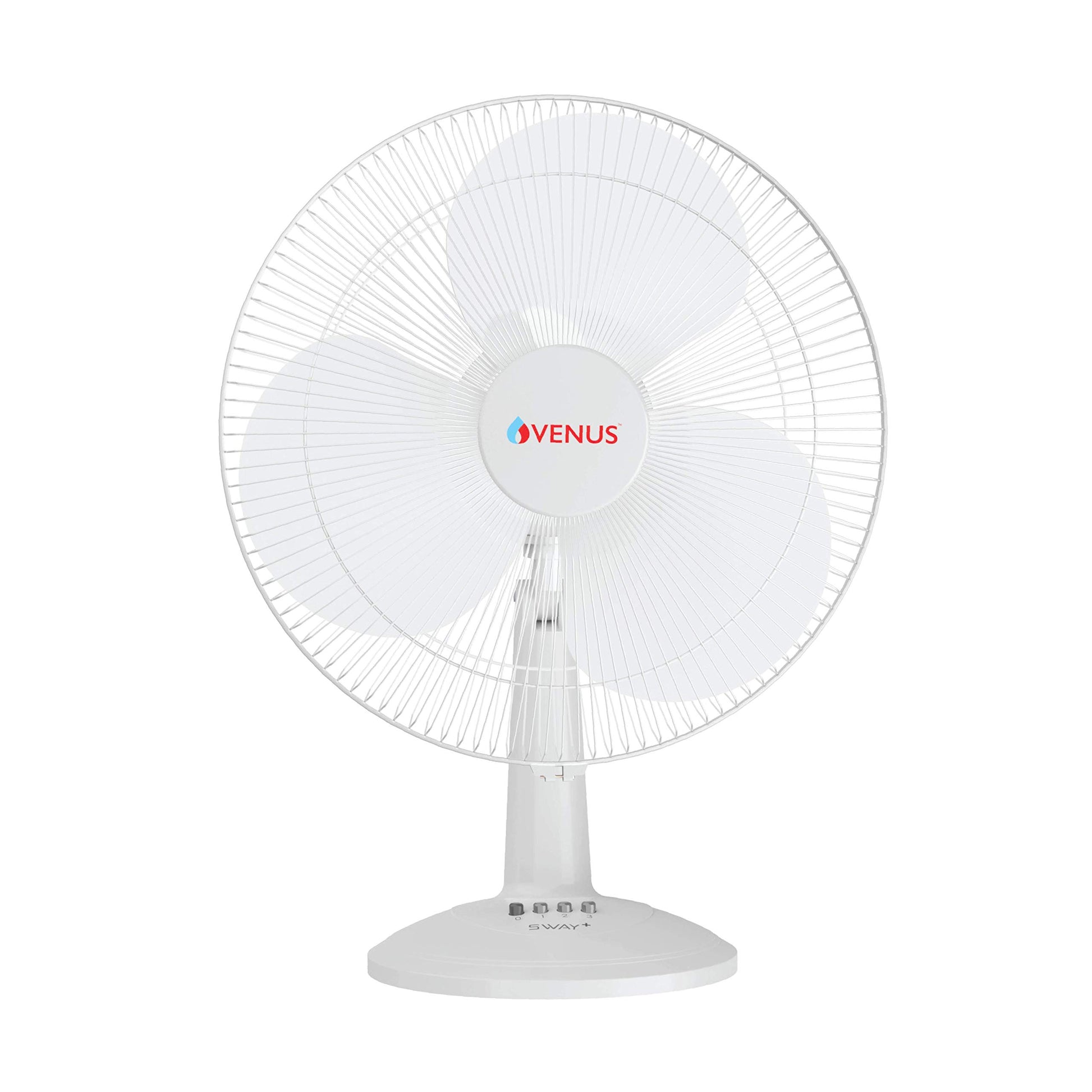 VENUS Sway Plus STF-400 Table Fans | 400mm | 60W |Oscillation with 3 Speed Option | 2 year Gurantee | ISI Certified (Sky Blue)
