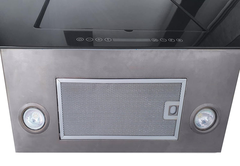 Faber 1000m3/hr Wall Mounted chimney (HOOD CURVY PLUS BK TC LTW 90, Black), Free 1 Year Extended warranty