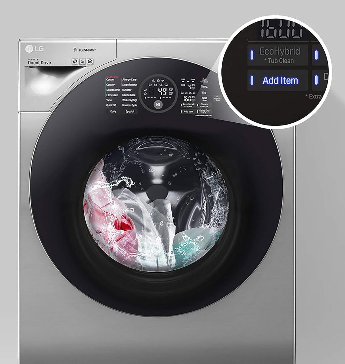 LG 12 kg Inverter Wi-Fi Fully-Automatic Front Loading Washer Dryer (FH6G1BCHK6N, STS, Inbuilt Heater)-6