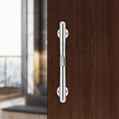 Plantex Door Handle/Pooja Room Handle/8 Inch Door Handles for Main Door/Pull Push Handle/3 Years Warranty - Pack of 1 (S-142, Chrome)-5