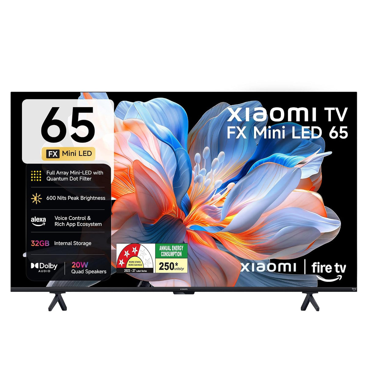 Xiaomi (165 cm) 65 inch FX 4K QD-Mini LED Smart (L65MC-FSMIN)