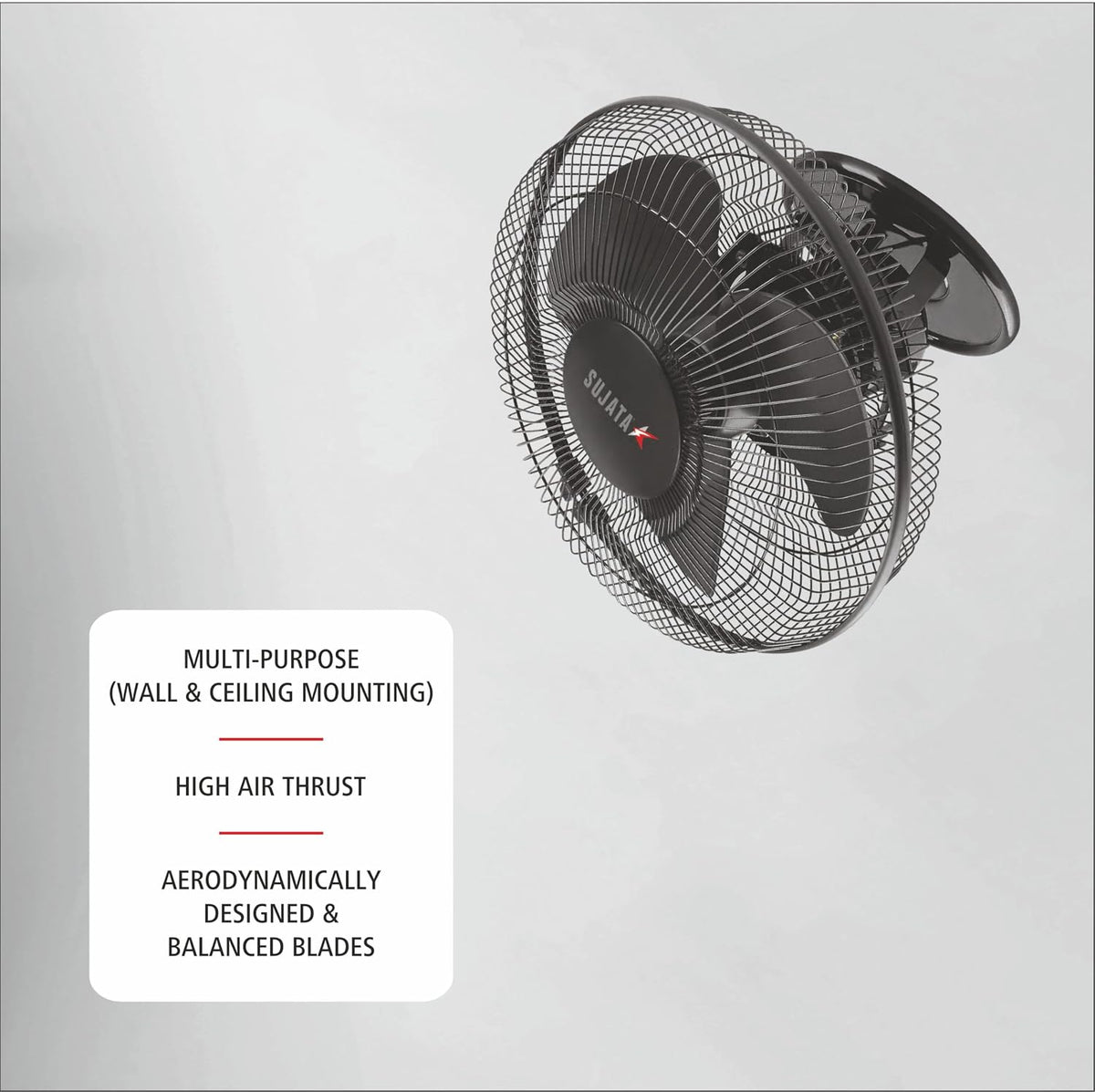 Sujata SCF2700 HS 280 mm High Speed Cabin Fan-3