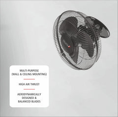 Sujata SCF2700 HS 280 mm High Speed Cabin Fan-3