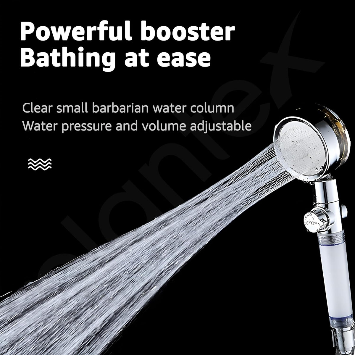 Plantex High-Pressure Rain Shower/360° Rotatable Hand Shower for Bathroom-6