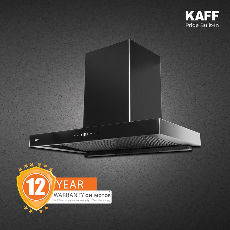 Kaff 90 cm T-Shape Kitchen Chimney, ASHPRO (SUPER)