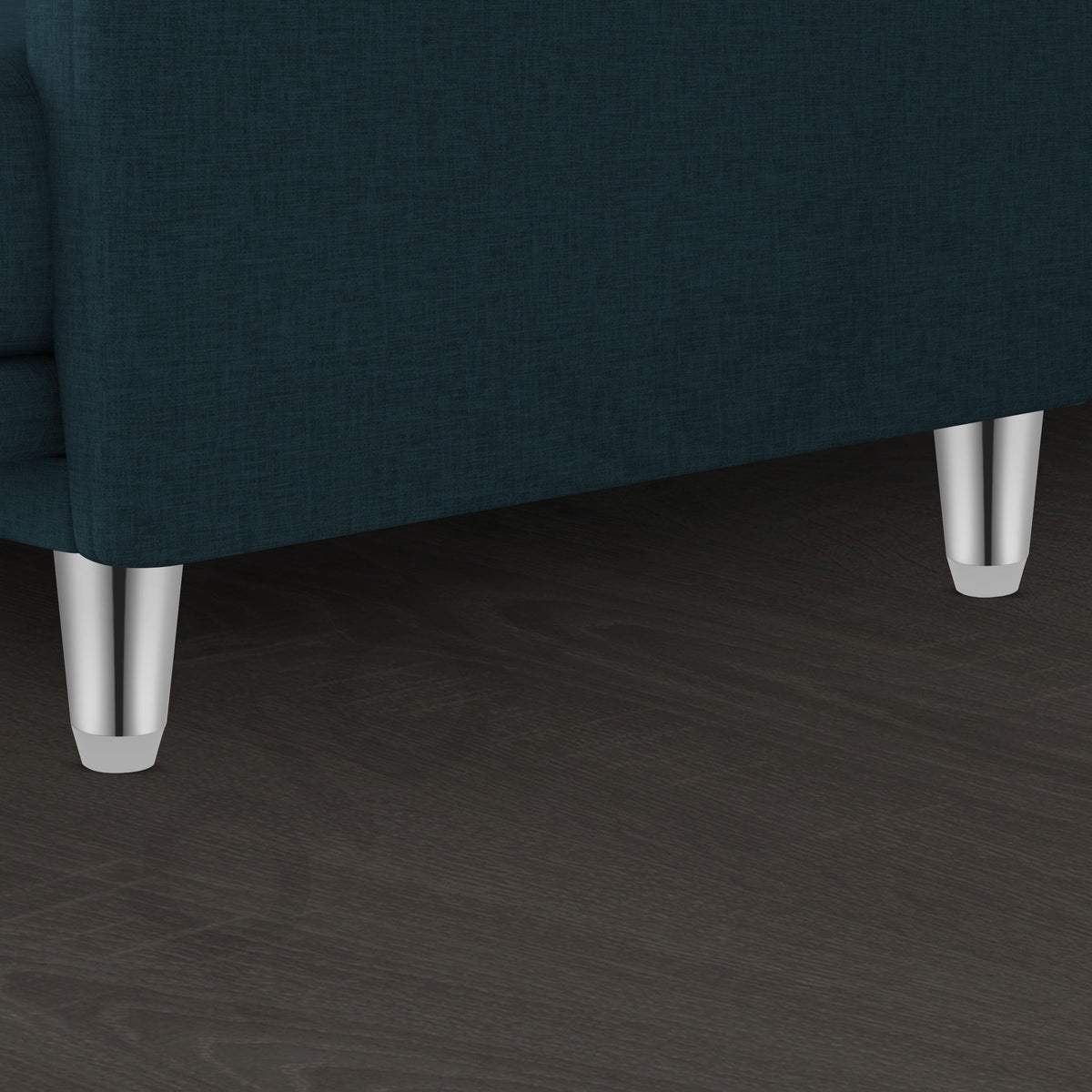 Plantex Glossy finshed Sofa Legs/Steel Legs for Sofa/Sofa Legs 4 inches/Furniture Legs Set of 4 pcs (Chrome)