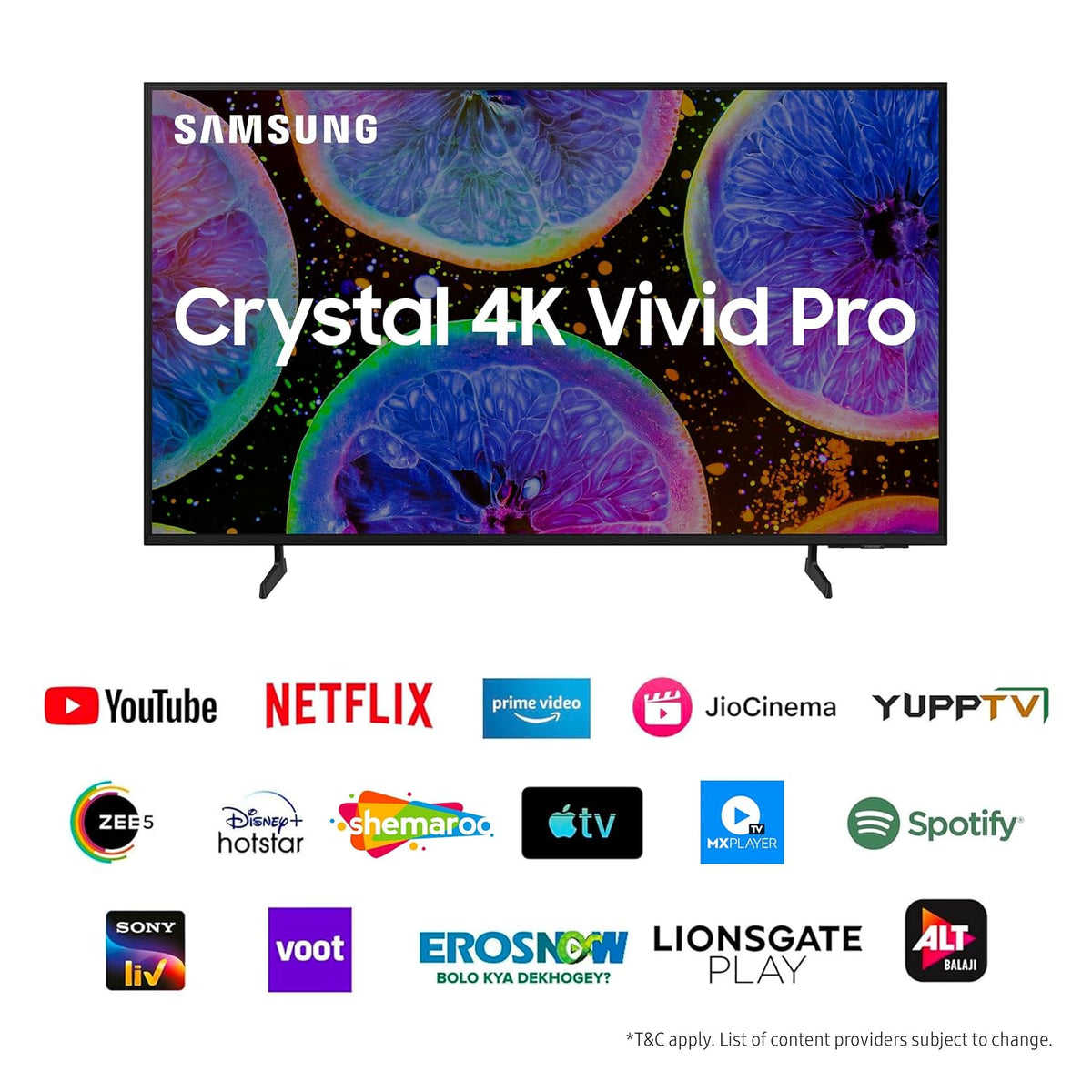 Samsung 163 cm (65 inches) D Series Brighter Crystal 4K Vivid Pro Ultra HD Smart LED TV UA65DUE77AKLXL (Black) (UA65DUE77BKLXL)-3