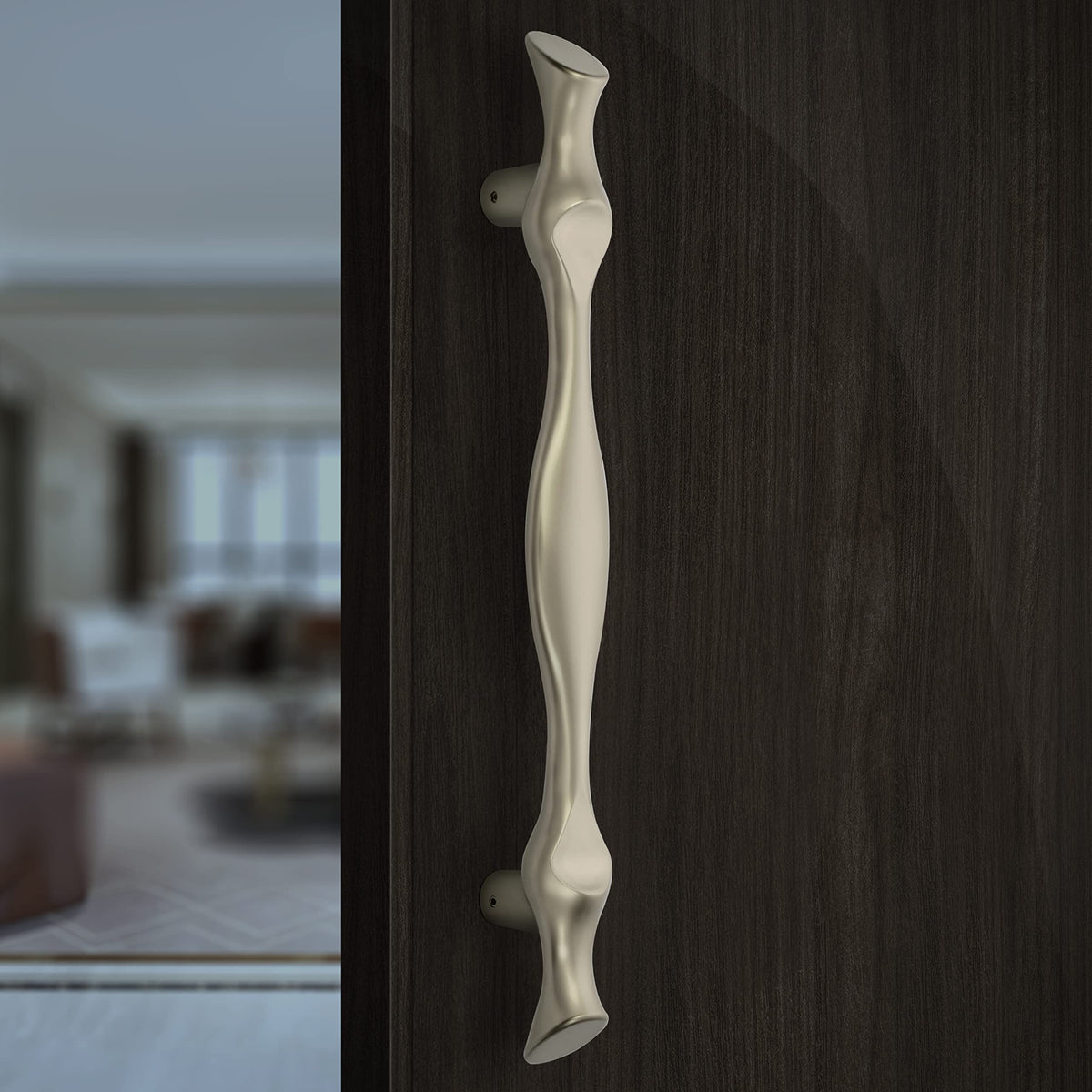 Plantex Oscar Heavy Duty Main Door Handle/17 inches Door Handle for Main Door/Pull Push Door Handle/3 Years Warranty Pack of 1 (308-Satin White Finish)-1