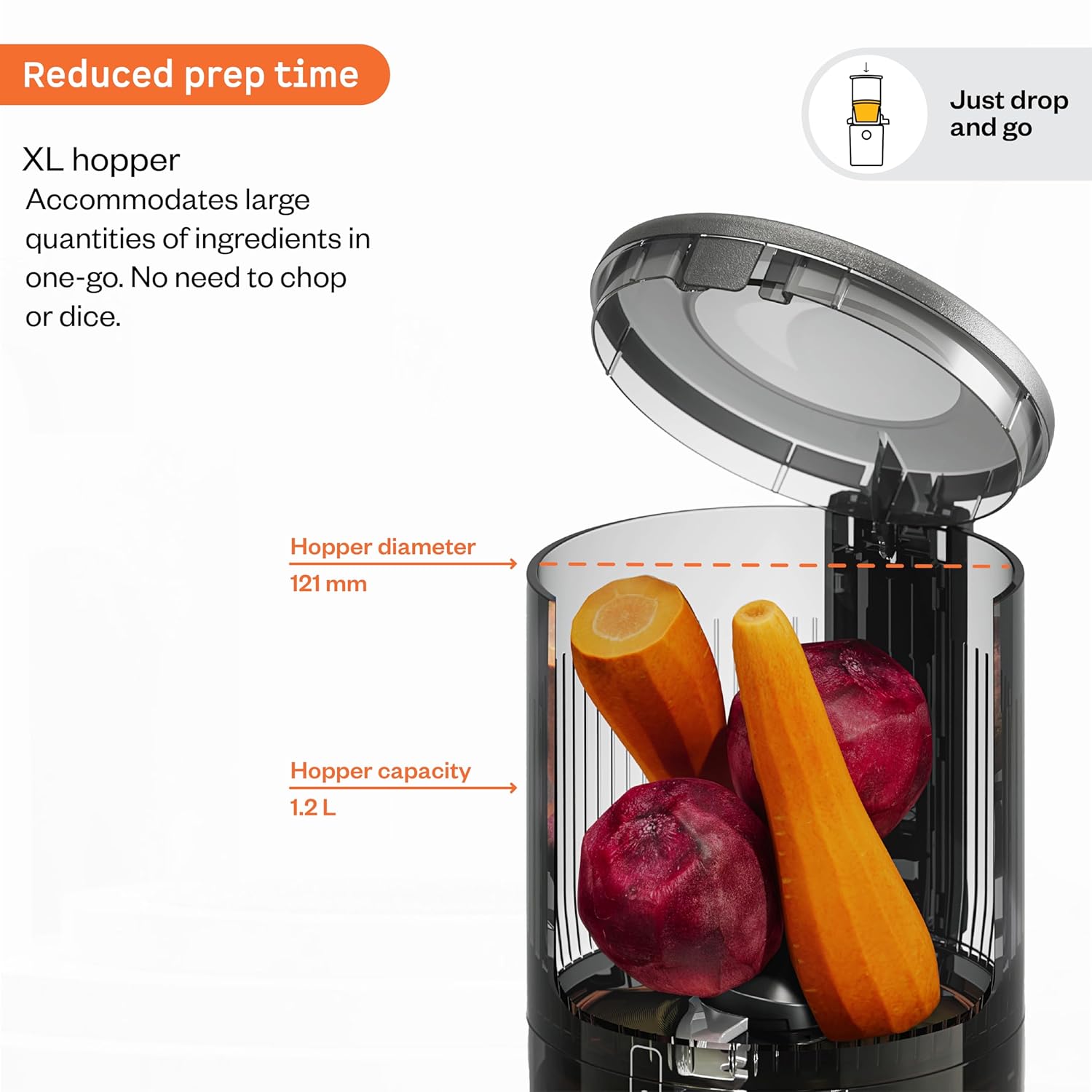 Atomberg Althea Cold Press Juicer | High Nutrition | Easy Assembly & Cleaning | Intelligent Auto Reverse | Advanced Safety Features | Ideal for Fruit, Veggie Juices & Nut Milks