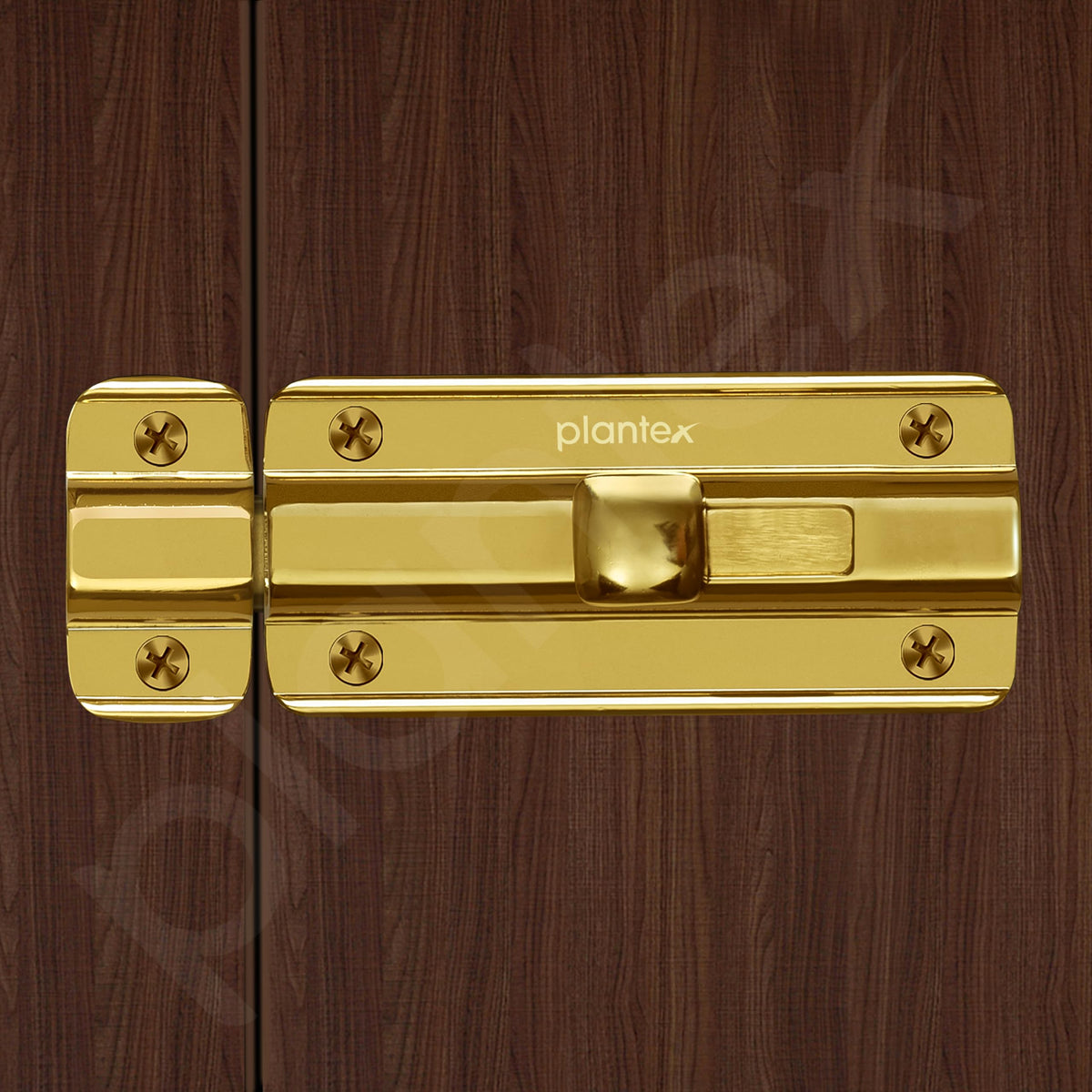 Plantex Premium Heavy Duty Door Stopper/Door Lock Latch for Home and Office Doors/Baby Latch for Home - Pack of 4 (PVD Gold)-2