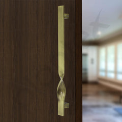 Plantex Heavy Duty Main Door Handle/14 Inch Door Handle for Main Door/Pull-Push Door Handle for Wooden & Glass Door - Pack of 1 (S-110-Brass Antique) - 3 Years Warranty-6