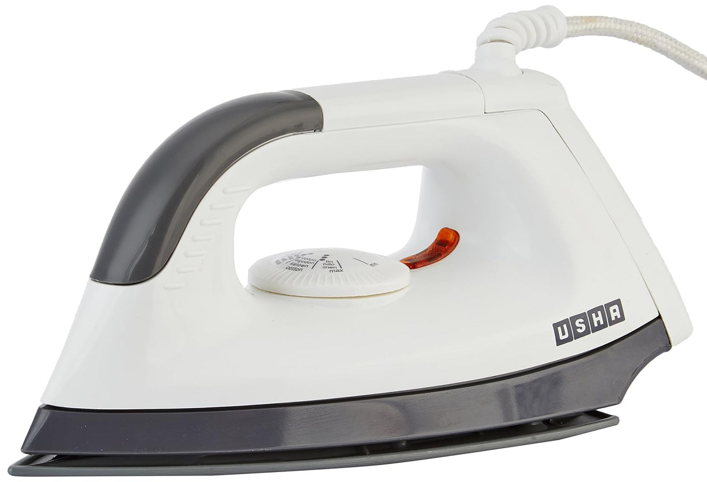 Usha EI 1602 1000-Watt Lightweight Dry Iron (Multi-Colour) + Usha Steam Pro SI 3713 1300-Watt Steam Iron (White/Blue)