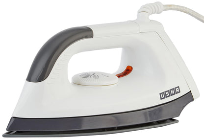Usha EI 1602 1000-Watt Lightweight Dry Iron (Multi-Colour) + Usha Steam Pro SI 3713 1300-Watt Steam Iron (White/Blue)