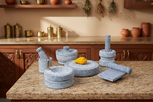 Traditional Vastu Pooja Set With Free MANJAL Stone