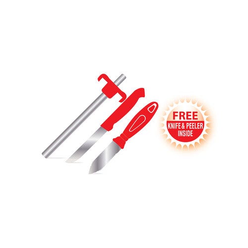 Prestige PGL 04 Gas Lighter - (Lighter + Peeler + Knife)