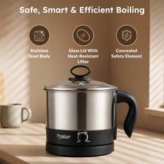 Prestige Endura Pro 1000W Multi Functional Mixer Grinder, Copper Motor, 6 Jars with Food Processing Attachments, 14-in-1, 5Y Motor Warranty + Prestige 1.5L PMC 3.0 Plus Multi Kettle / Multi Cooker