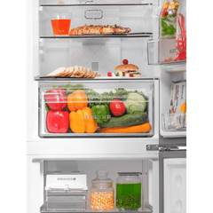 Haier 237 Litres 2 Star Frost Free Double Door Bottom Mount Convertible Refrigerator with Turbo Icing (HRB-2872IBMS-P, Moon Silver)