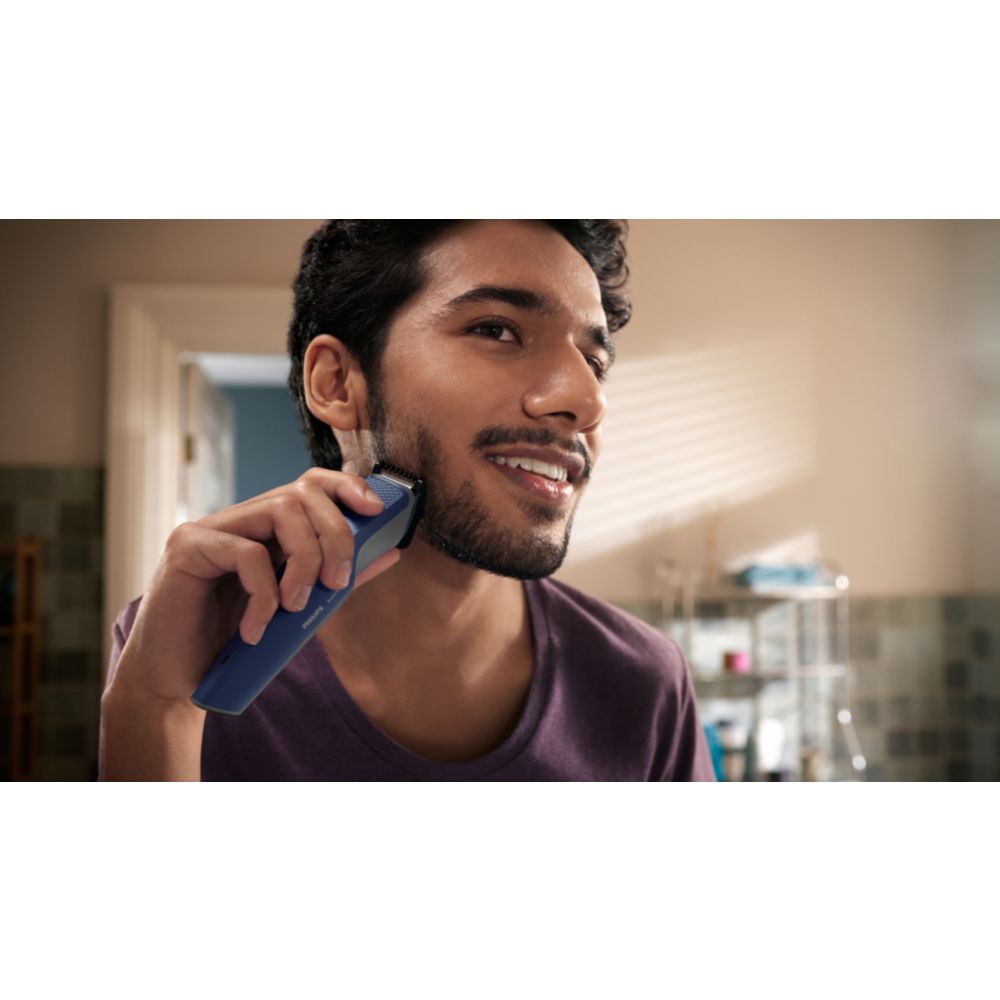 Philips Beard Trimmer 1000 Series, Self-Sharpening Blades, 30 min Runtime (BT1245/18)