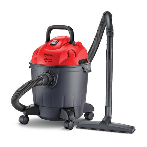 Prestige Typhoon 07 Wet & Dry Vacuum Cleaner 1200 W, Red