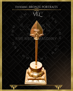 Vel Panchaloha Bronze Icon - 9.5"