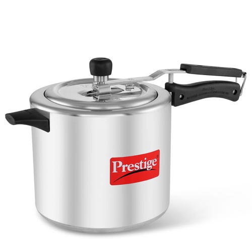 Prestige Nakshatra Svachh Aluminium Spillage Control Pressure Cooker (Silver)