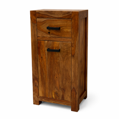 Sierra Sheesham Wood Solid Wood Tall Side Cabinet