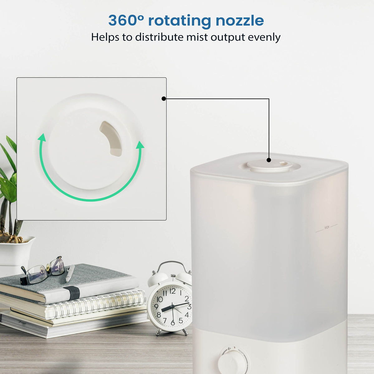 AGARO Breeze Humidifier 2.5L