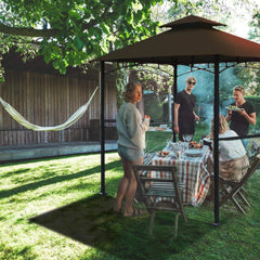Aglaë Outdoor Gazebo For Garden ,Terrace (Black)