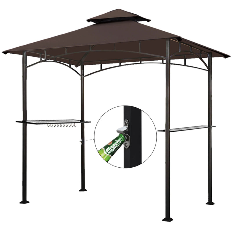 Aglaë Outdoor Gazebo For Garden ,Terrace (Black)