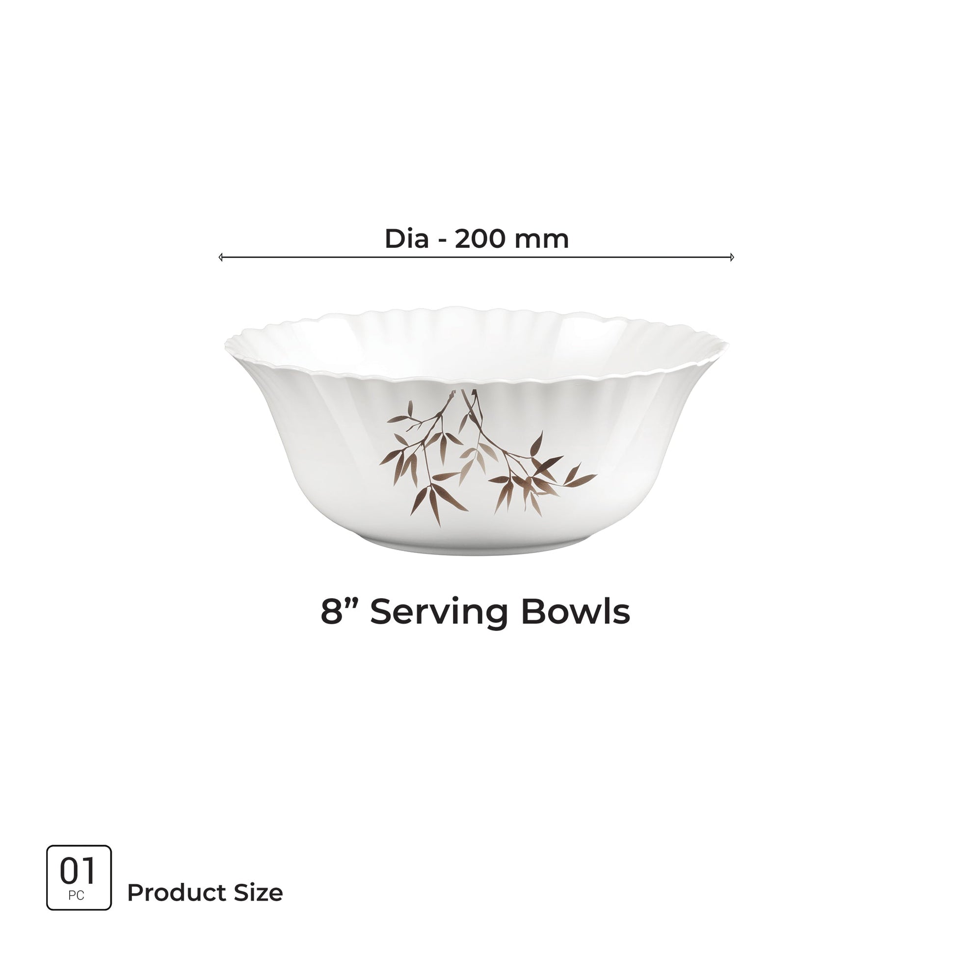 Aurelia Collection Serving Bowl 1 Pc - ARASHI (Treo by Milton)