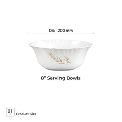 Aurelia Collection Serving Bowl 1 Pc - SELENE (Treo by Milton)