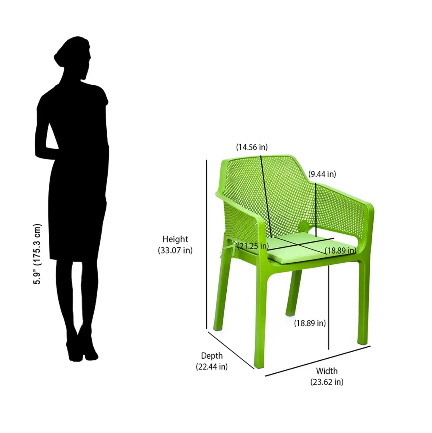Nilkamal Captain Chair with Leatherette Cushion