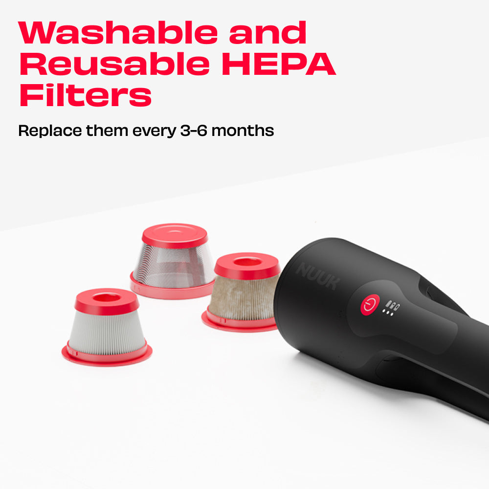 REN GO | 11 kPa Cordless Car Vacuum Cleaner