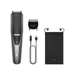 Philips Beard Trimmer 3000 Series with BeardSense, 0.2mm Precision, 60 min Runtime (BT3421/15)