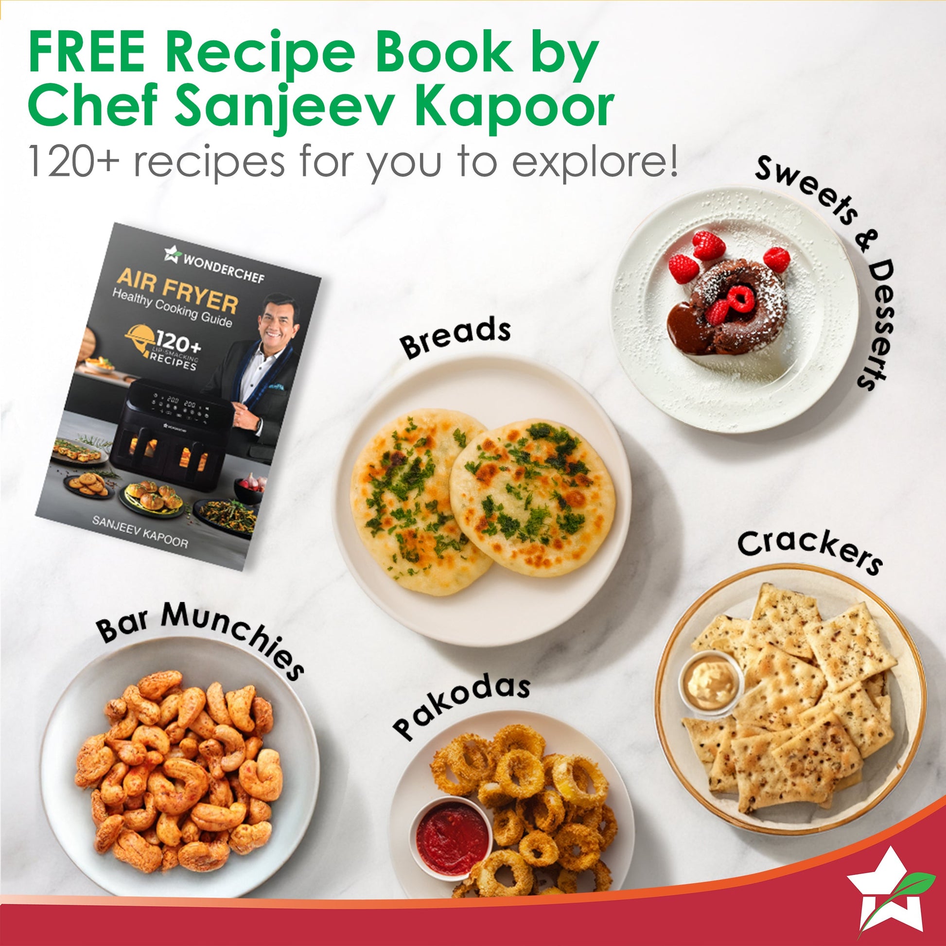 Evita Digital Air Fryer, 1600W, 6.5 L, Rapid Hot Air Technology, 10 Pre-set Menus, Non-stick Basket, In-built Memory, Customised Time & Temperature Control, Fry, Bake, Grill, 2-Yr Warranty