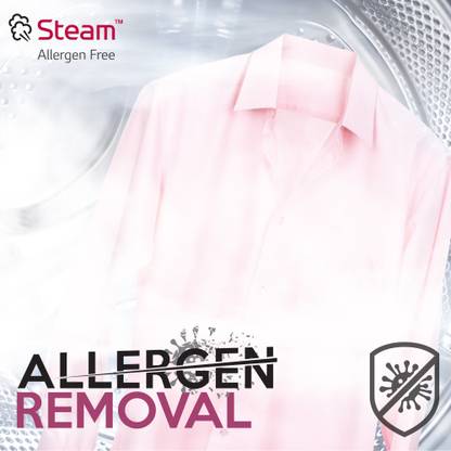 LG 8 kg 5 Star, Inverter Direct Drive Technology, Wi-Fi Enabled, 6 Motion DD, Steam Fully Automatic Front Load Washing Machine with In-built Heater Grey, Black (FHB1208Z4M)