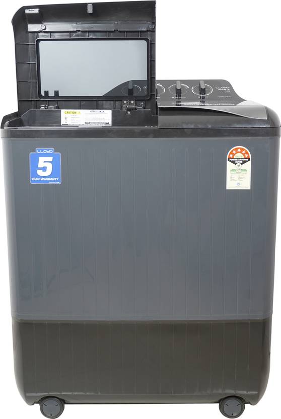 Lloyd by Havells 9 kg Semi Automatic Top Load Washing Machine Silver (GLWMS90HSGEX)-2
