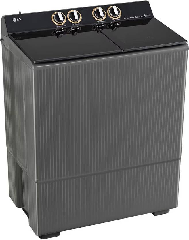 LG 9 kg Semi Automatic Top Load Washing Machine Black (PX900H7SK4Z)-2