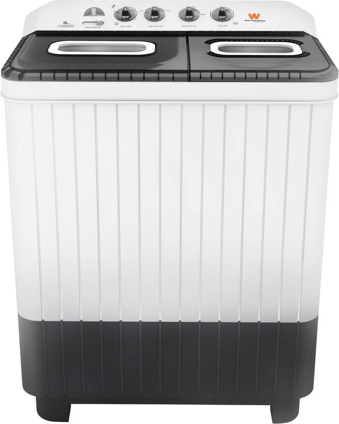 White Westinghouse (Trademark by Electrolux) 9 kg Semi Automatic Top Load Washing Machine White, Grey (CSW9000)