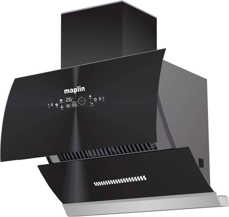 Maplin Map90-Black 1400 CMH 90 cm Auto Clean Chimney-3