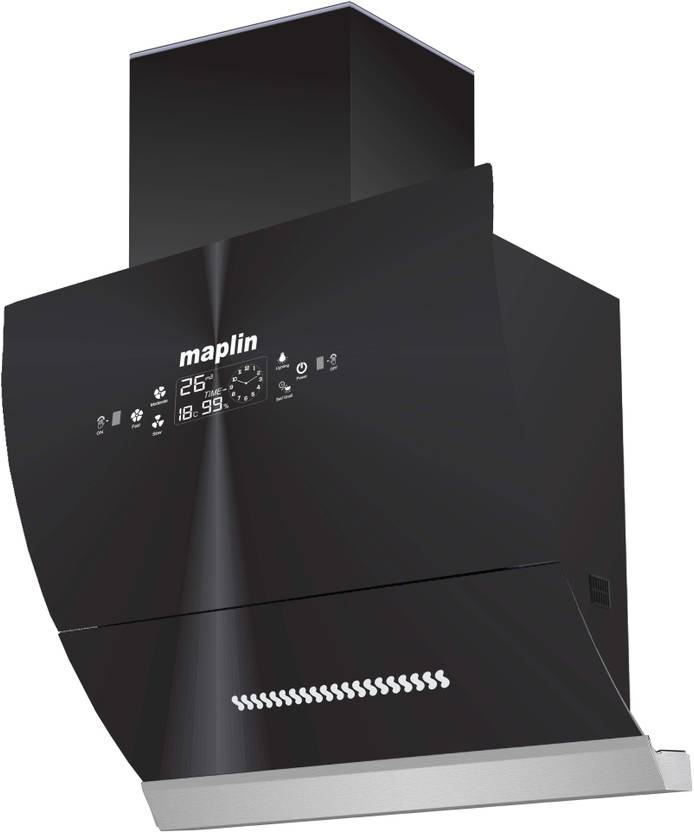 Maplin Map90-Black 1400 CMH 90 cm Auto Clean Chimney-2
